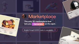 Kaedim AI-powered 3D Marketplace Demo