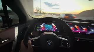 BMW iX xDrive40 (326HP) Electric | 0-200 km/h Acceleration-Hızlanma #car #electric #bmw