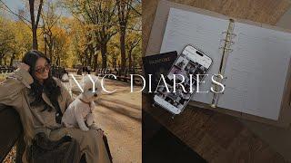 NYC DIARIES: FALL IN NEW YORK CITY & MY AGENDA COLLECTION WITH THE LINE SHOP | ALYSSA LENORE