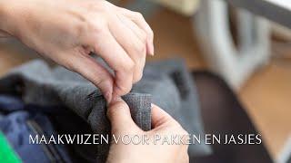 Ontdek welke maakwijzen NEW TAILOR biedt in jouw kleding op maat