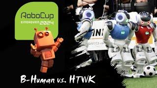 RoboCup 2024 - First Match B-Human vs. HTWK