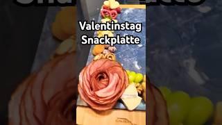 Romantische Valentinstags Snackplatte - super einfach selbstgemacht