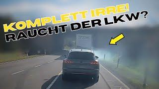 LKW RAUCHT, KNAPPE Situationen & Elefantenrennen! - #Germany #dashcam #027 - ROAD RAVE GERMANY 