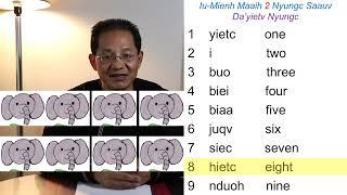 Iu Mien - Ziepc Feix Ginc (Lesson 14): Counting in Iu Mien