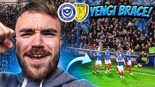 PORTSMOUTH vs BURTON | 2-1 | YENGI BRACE UNDER THE LIGHTS AS POMPEY WIN 5 OUT OF 5 AT FRATTON!