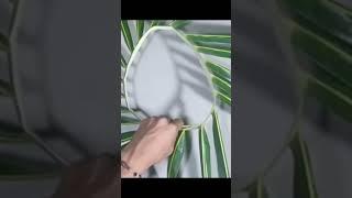 COCONUT leaves ll Making a Hat#shortsvideo #subscribetomychannel