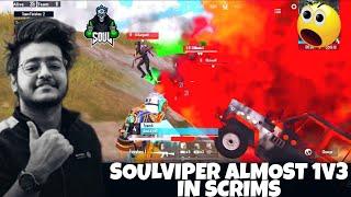 SOULVIPER OP ALMOST 1V3 IN SCRIMS | SOUL OP PERFORMANCE IN SCRIMS | PANDAHIGHLIGHTER