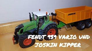 SIKU control: Fendt 939 Vario und Joskin Kipper