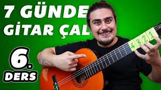 7 GÜNDE GİTAR NASIL ÇALINIR? - Gitar Dersi #6 (Bemol-Diyez | Majör-Minör | Notaları)