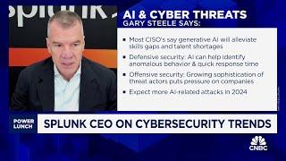 Expect more AI-related attacks in 2024: Splunk CEO Gary Steele