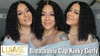 LuvMe Hair BREATHABLE Kinky Curly Unit | Feel The Breeze To Your Scalp | My Co-Wash Routine