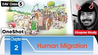 Chapter 2 | Human Migration | DAV Class 5 Social Science | Question Answer 