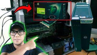 How I Download Nvidia Graphics Card Driver Quadro M2000 On A Corporate Dell Server CPU Precession