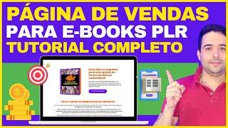 Como Criar Página de Vendas para E-book PLR no WORDPRESS + ELEMENTOR + HOSTINGER Passo a Passo 2023