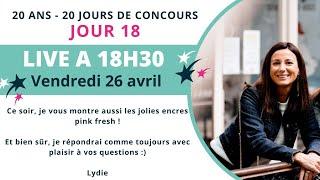 20 ans : Concours - jour 18