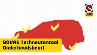 Onderhoudsbeurt volgens fabrieksspecificaties | Techneutentaal | BOVAG