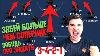 3421 САМАЯ ПРОСТАЯ СХЕМА ДЛЯ АТАКИ В ФИФА 22 / FIFA 22 ULTIMATE TEAM