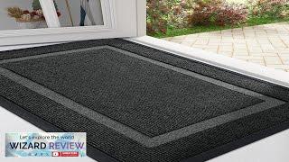 OLANLY Front Door Mat Indoor Outdoor Entrance Waterproof All-Season All-Weather Doormat Review