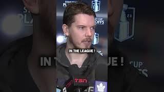 Samsonov: "Leafs are the best team in the league" 