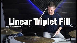 Linear Triplet Fill | Drummer101