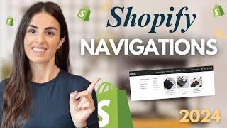 Shopify Navigation Tutorial 2025: Shopify Mega Menus, Drop Down Menu, Header Meny and much more