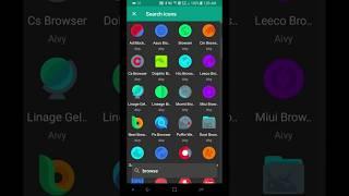 Iconzy - Using universal icon search with Nova Launcher