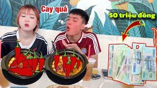 Hoàng Em Chanh Chanh Ăn Thi Mì Cay Cấp Độ 10 | Ai Chiến Thắng Sẽ Nhận 50 Triệu Đồng