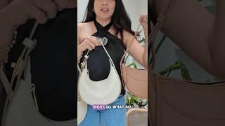 Mid range luxury handbag comparison of Songmont Luna, Rabeanco Nina Crescent & Polene Numero Dix