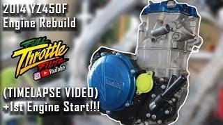 (Timelapse) Beautiful 4-Stroke Engine Rebuild + 1st Start!