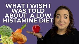 Low Histamine Diet Basics & Tips