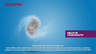 NEW Nurofen Meltlets - Start to melt in your mouth quickly