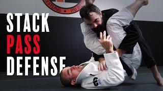 BJJ Techniques | Stack Pass Defense & Counters | CVBJJ Online