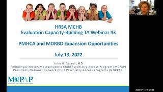 PMHCA Evaluation Capacity Building Webinar #3