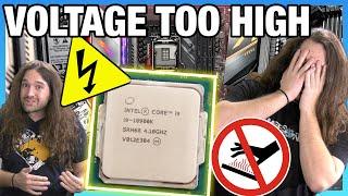 Do Not Use Z490 Motherboard Auto Settings: Excessive Voltage, Power, & Heat