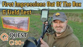 93. Quest Q30+ metal detector. First Impressions and field test. #rmd #fyp