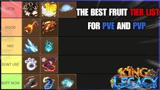 UPDATE 7 TIER LIST FOR PVE AND PVP (King Legacy)