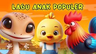 CICAK CICAK DI DINDING - KUKURUYUK TEKOTEK DAN LAGU AYAM LAINNYA | LAGU ANAK ANAK INDONESIA TERBARU