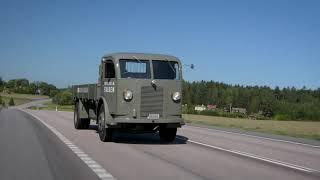 Отреставрированный грузовик выпуска 1939 года Scania «Bulldog»