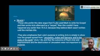 The Resurrection and Intro to Acts, Part 2