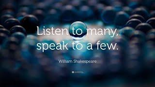 TOP 20 William Shakespeare Quotes