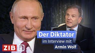 Exklusiv-Interview: Armin Wolf befragt Russlands Machthaber Putin | ZIB Spezial vom 04.06.2018