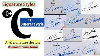 C Letter Signature Style | C Signature Style Of My Name | Letter c signature Ideas|Signature For C