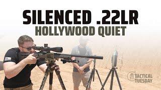 How Quiet Is A Suppressed .22LR? -Dead Air Mask- Tactical Tuesday