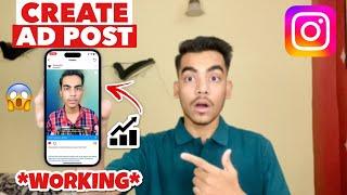 How To Create Ad Post on Instagram | How To Create Instagram Ads