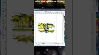 How to Edit an Image in CorelDraw #shorts #viral #ytshorts #trending #shortsvideo #coreldraw