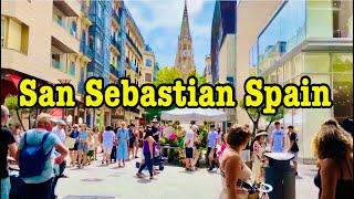 Exploring San Sebastián: The Most Beautiful City in Spain (4K Walking Tour)