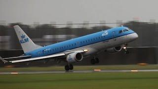 STORM!! SCHIPHOL, ROCKING APPROACHES AND GO AROUNDS