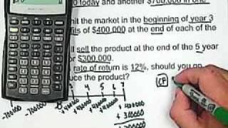 15. BA II Plus Calculator: Cash Flow - Net Present Value