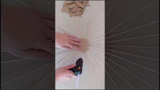 Amazing wall hanging idea #ytshorts #diy #shorts #fashionworld