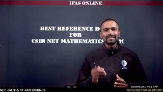 Reference Books for CSIR NET Mathematical Science | Best Books for CSIR NET Mathematics | IFAS